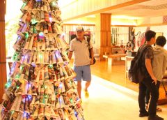 Ada Pohon Natal Unik di Hotel Grand Inna Kuta/istimewa
