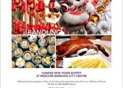 Chinese New Year’s Buffet Dinner di Mercure Bandung City Centre/istimewa