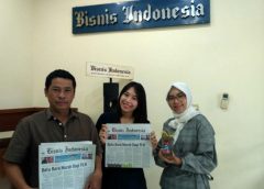 Kunjungan Millennium Hotel Sirih Jakarta ke Kantor Bisnis Indonesia/istimewa