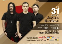 31 Maret 2018, Andra & The Backbone Hadir di Trans Studio Bandung/istimewa