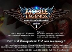 Ikuti Mobile Legends Tournament di The Amaroossa Hotel Bandung/istimewa