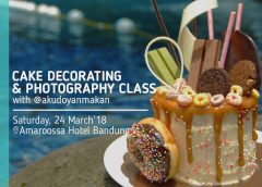Jangan Lewatkan Cake Decorating & Photography Class di The Amaroossa Hotel Bandung/istimewa