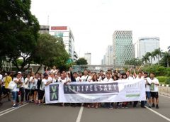 HUT Ke-10, Intiwhiz Gelar Fun Run saat Car Free Day di Jakarta/istimewa
