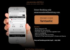 Dapatkan Harga Kamar Terbaik di The Amaroossa Hotel Bandung/istimewa