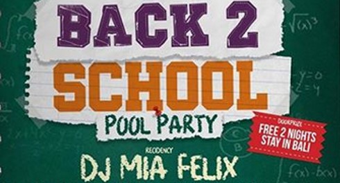 Jangan Lewatkan ‘Back 2 School Pool Party’ di Mercure Bandung City Centre/istimewa