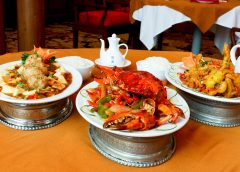Hidangan Kepiting di Golden Lotus Chinese Restaurant/istimewa