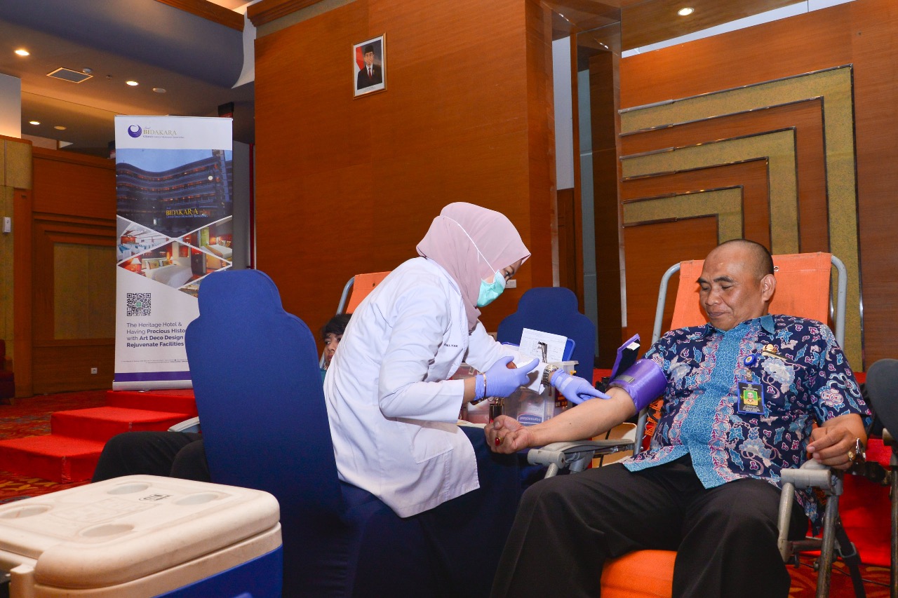 Hotel Bidakara Grand Savoy Homann Bandung Gelar CSR Donor Darah/istimewa