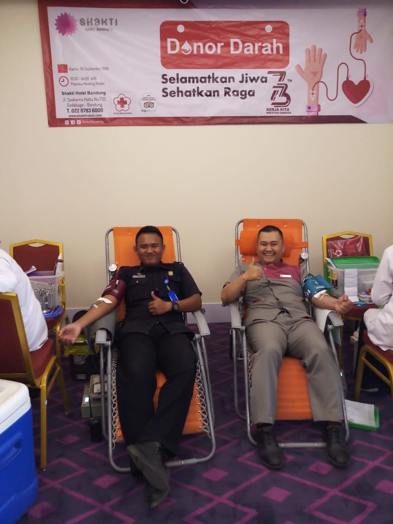 Peduli Sesama, Shakti Hotel Bandung Gelar Aksi Donor Darah/istimewa