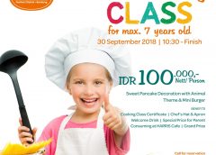 Yuk! Ikut Kid’s Cooking Class di Harris Hotel & Convention Festival Citylink Bandung/istimewa