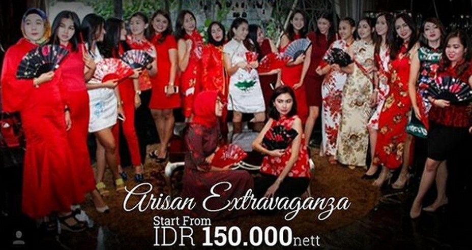 ‘Arisan Extravaganza’ di The Amaroossa Hotel Bandung/istimewa