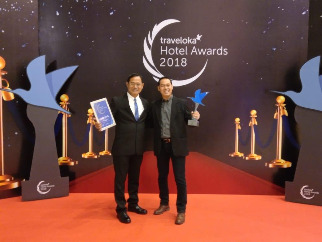 Infinity8 Bali Raih Penghargaan ‘Exceptional Guest Experience Premium’ di Traveloka Awards 2018/istimewa