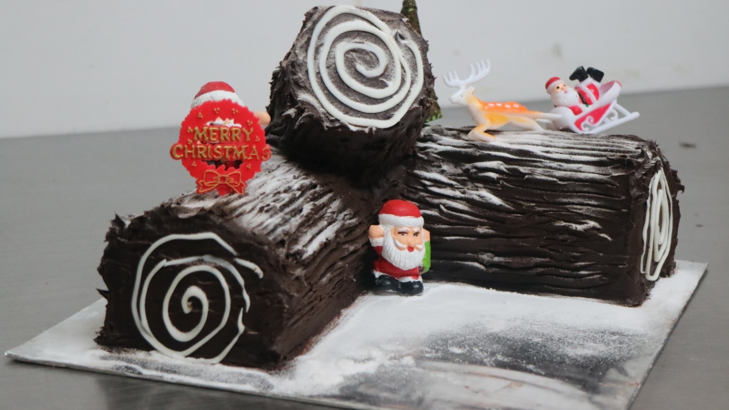 Log Cake, kue khas Natal yang akan dijual di Aston Samarinda Hotel & Convention Center/JIBI-Istimewa