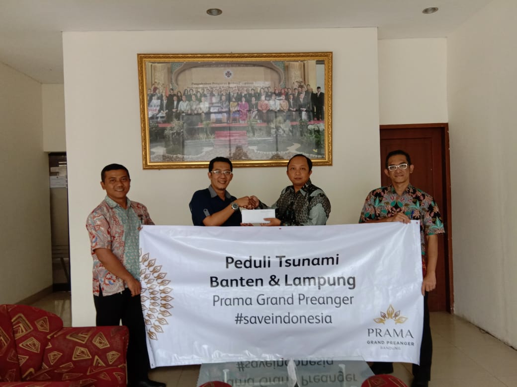 Prama Grand Preanger Peduli Tsunami Banten dan Lampung/Bisnis-Novi