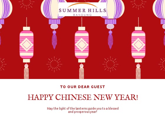 Rayakan Tahun Baru Imlek 2570 di Summer Hills Hotel Bandung/istimewa