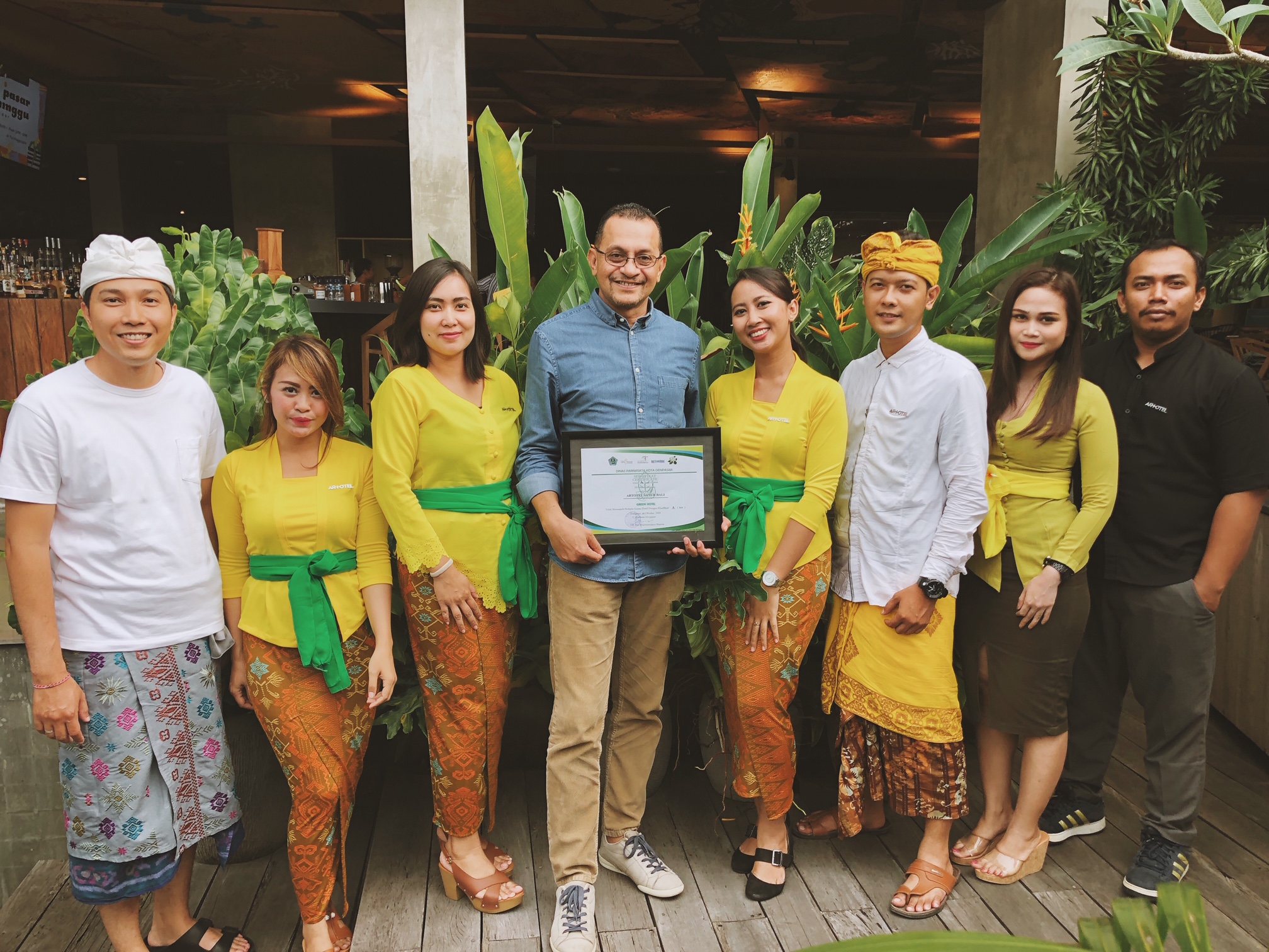 Green Hotel Award ARTOTEL Sanur – Bali/istimewa