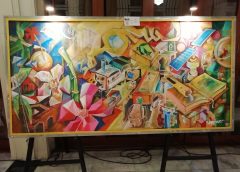 Duo Asep Pamerkan Lukisan Di Hotel Bidakara Grand Savoy Homann Bandung/Bisnis-Novi