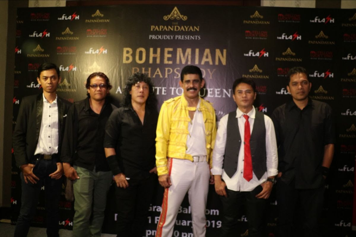 Keseruan Acara “Bohemian Rhapsody a Tribute to Queen” di The Papandayan