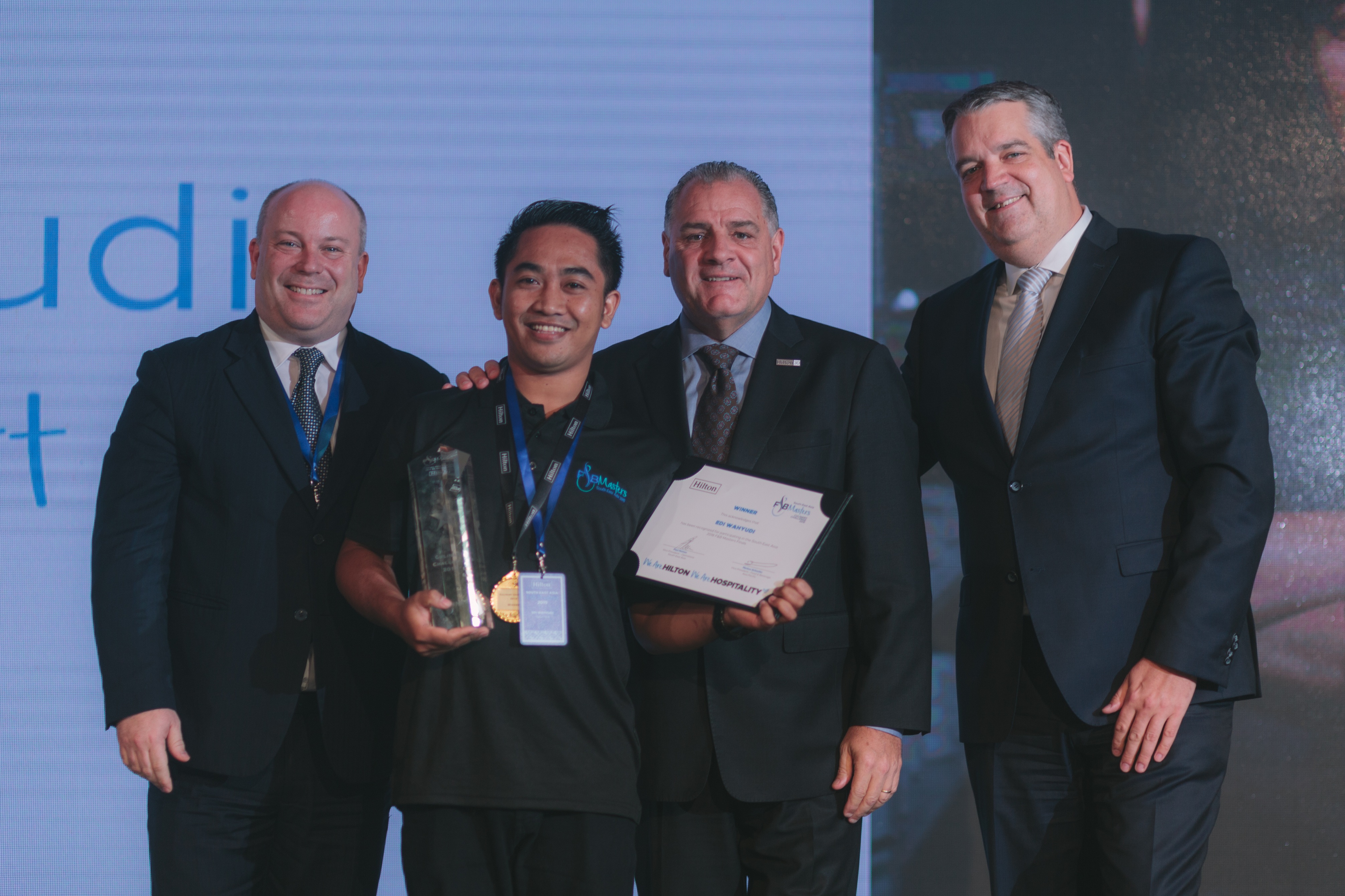 Pemenang “Food & Beverage Masters” Asia Tenggara Kategori Kuliner - Edi Wahyudi dari Hilton Bali Resort