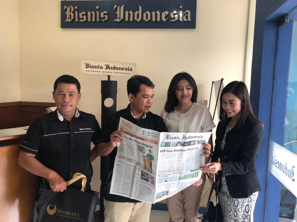 Perkuat Kerja Sama, Hotel Bidakara Grand Savoy Homann Bandung Kunjungi Kantor Bisnis Indonesia