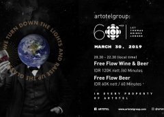 Rayakan Earth Hour Dengan Free Flow Wine dan Beer Di ARTOTEL/istimewa