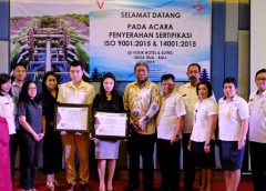 VOUK Hotel & Suites Nusa Dua-Bali Terima Sertifikasi ISO/istimewa