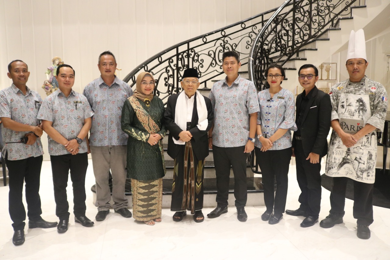 Lafayette Boutique Hotel Yogyakarta Sambut Kedatangan Ma’ruf Amin dan Keluarga/istimewa