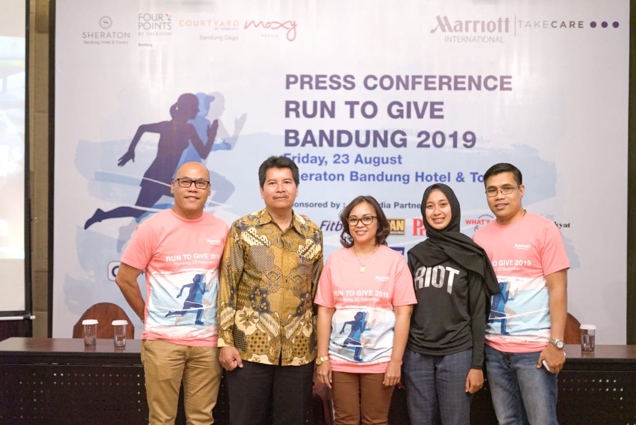 Marriott International Cluster Bandung Gelar Run to Give 2019