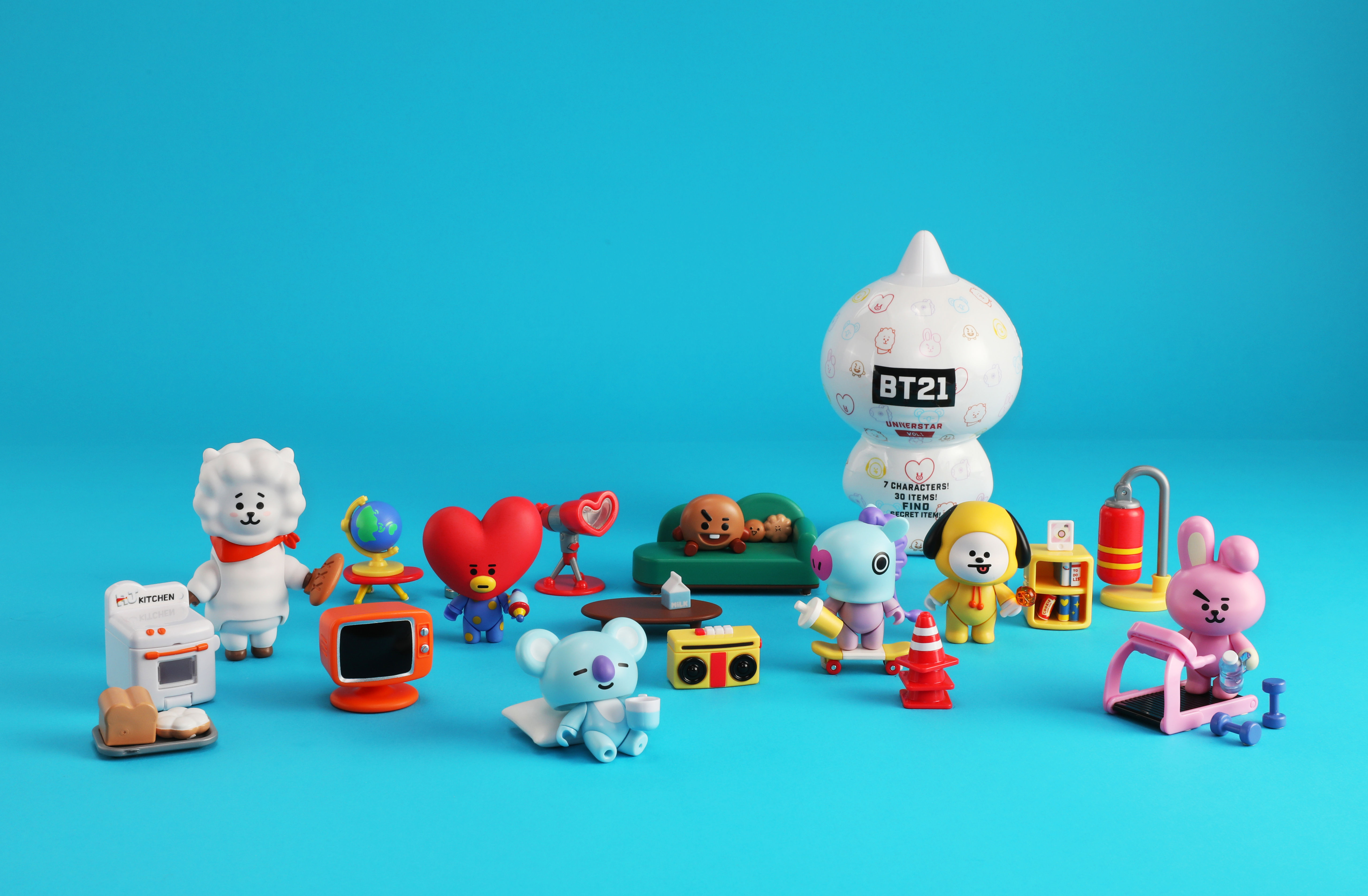 Mainan Koleksi BT21 Hadir di Toys Kingdom