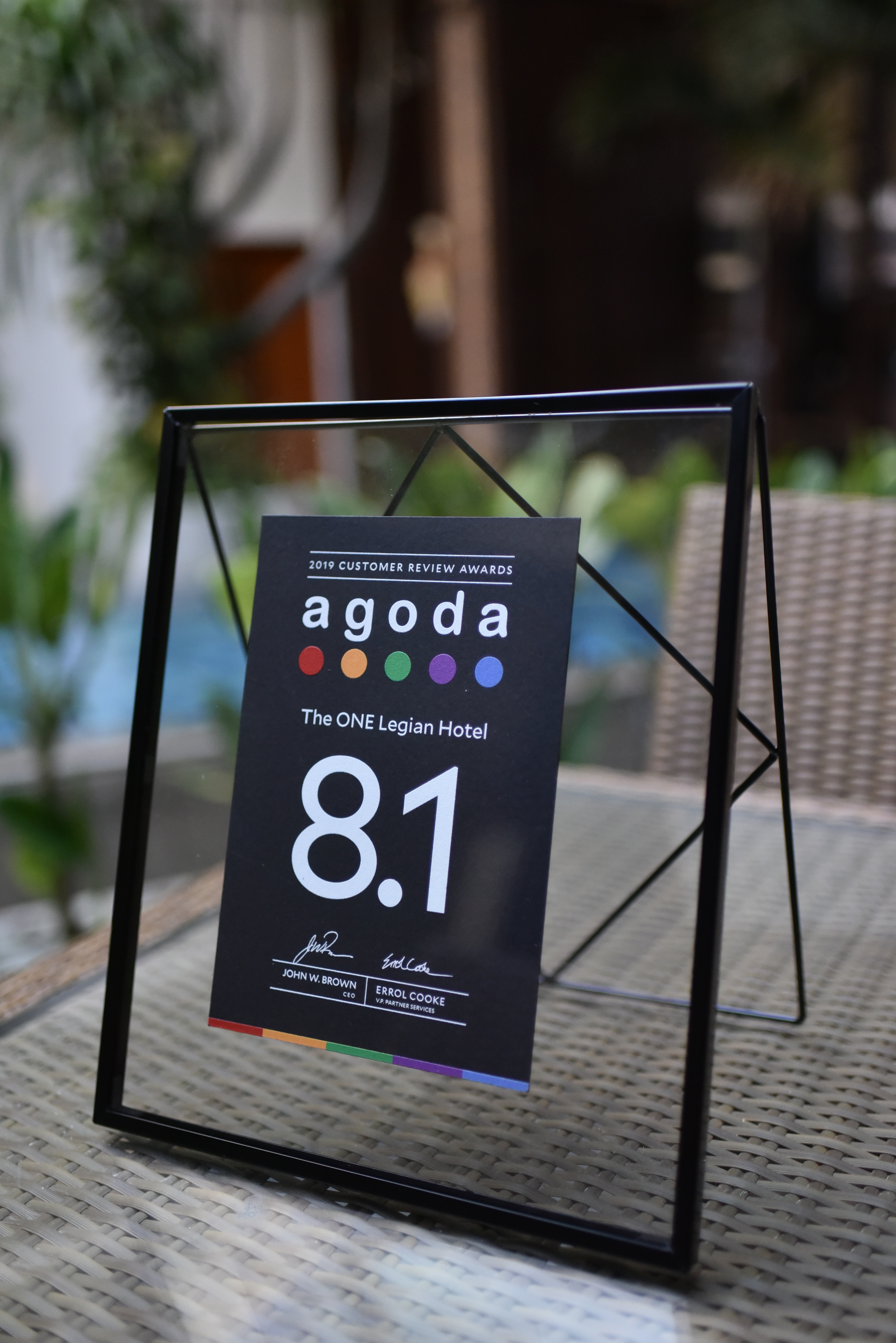 The ONE Legian Raih Guest Review Awards 2019 dari Agoda
