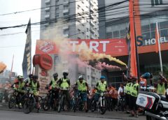 Intip Keseruan Color Fun Bike di Harris Day 2019
