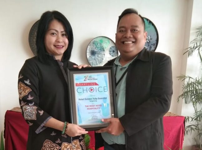 Golden Tulip Essential Tangerang Raih Penghargaan Heartline Choice 2019