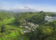 Aerial View Saranam Resort & Spa, Bali