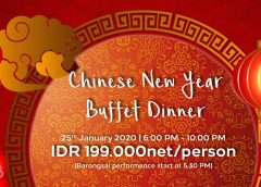Rayakan Tahun Baru China di Hilton Garden Inn Bali Ngurah Rai Airport