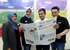 Kunjungan Dafam Hotel Management ke Kantor Bisnis Indonesia