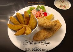 Fish and Chips dan Tabanan Smoothies, Menu Terbaru di Amaroossa Royal Bogor