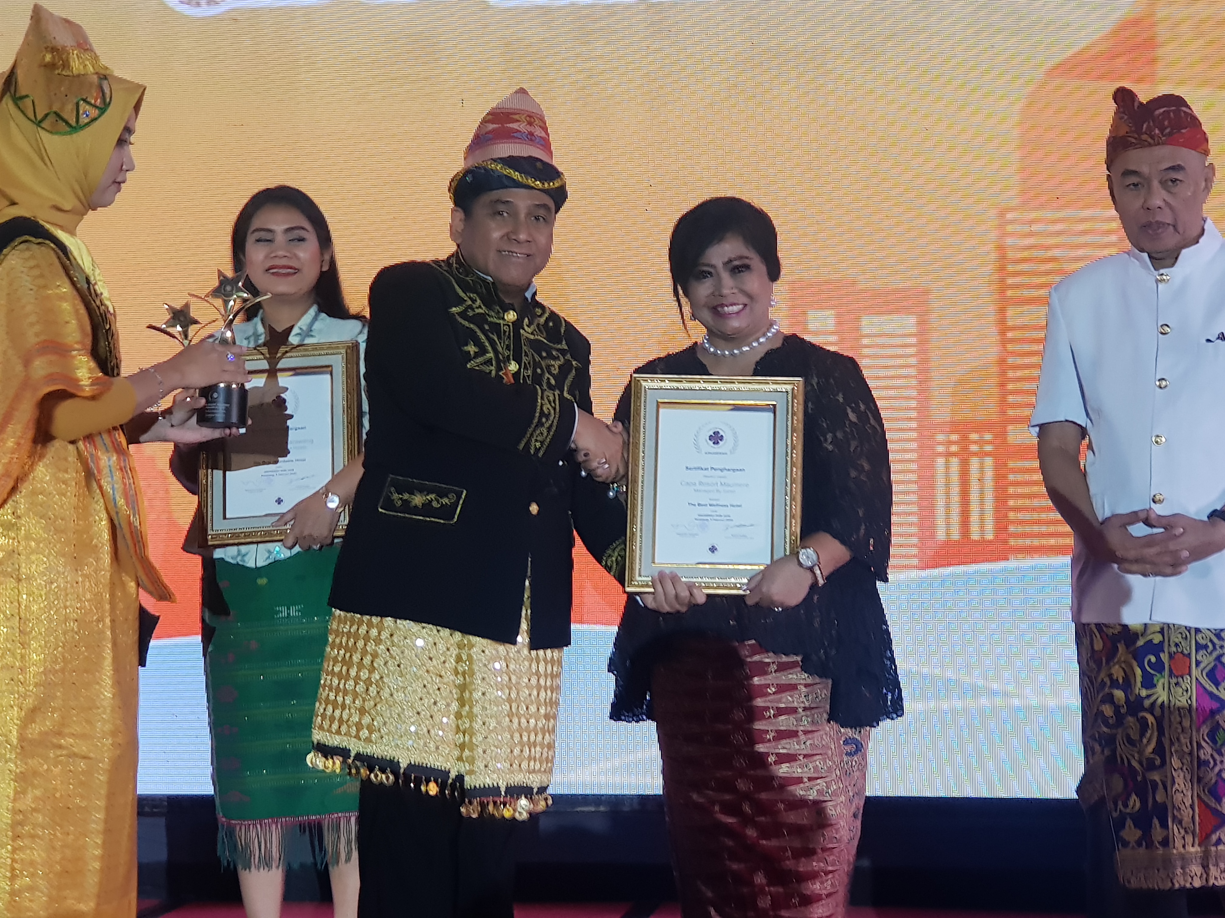 Capa Resort Maumere Managed by Sahid Raih Penghargaan di Ajang PHRI Award 2020