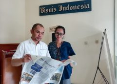 Kunjungan Grand Pangandaran ke Kantor Bisnis Indonesia