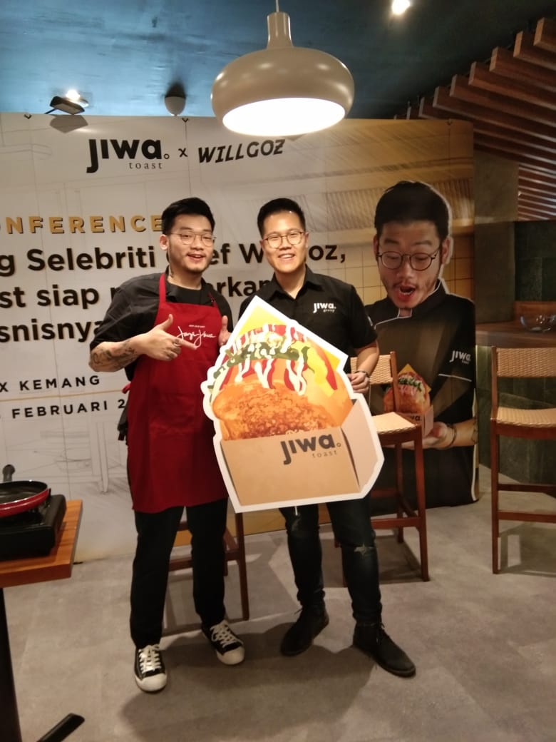Gandeng Chef Willgoz, Jiwa Toast Siap Lebarkan Sayap Bisnisnya